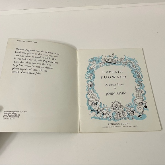 Vintage Captain Pugwash Book by John Ryan - Picture 10 of 10